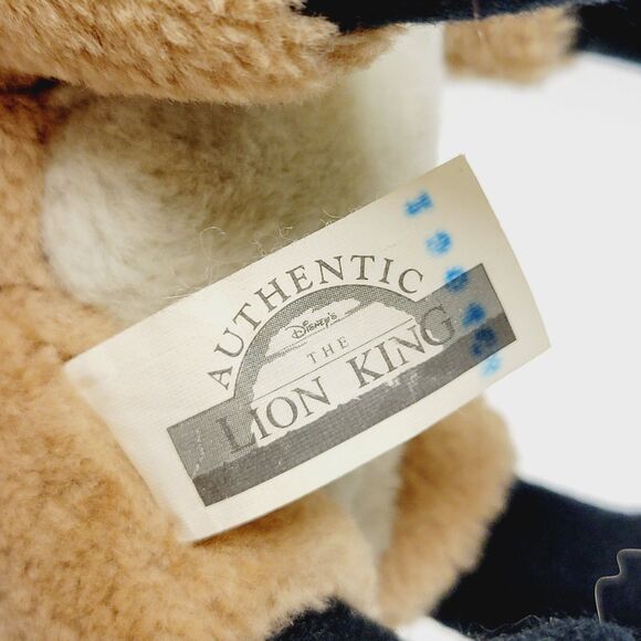 Disney 1994 Shenzie Hyena Plush Authentic Lion King Vinyl Head Stuffed Toy Vtg - Picture 12 of 13